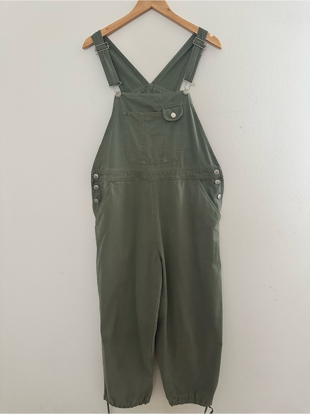 St. John's Bay Olive Green Women's Jean Overalls